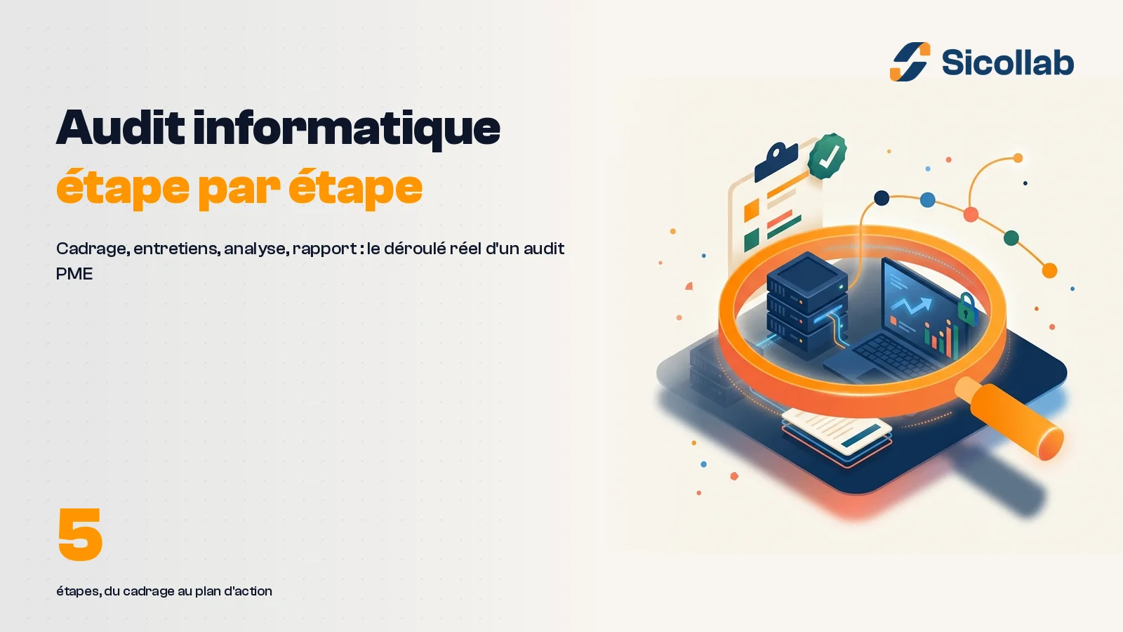 Audit informatique PME : comment ça se passe, étape par étape