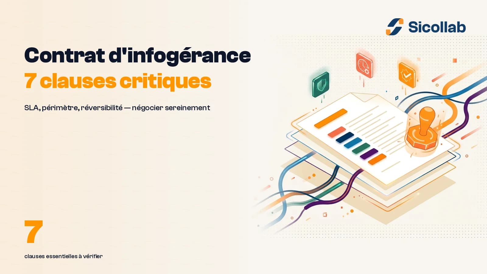 Contrat infogérance PME : 7 clauses à vérifier
