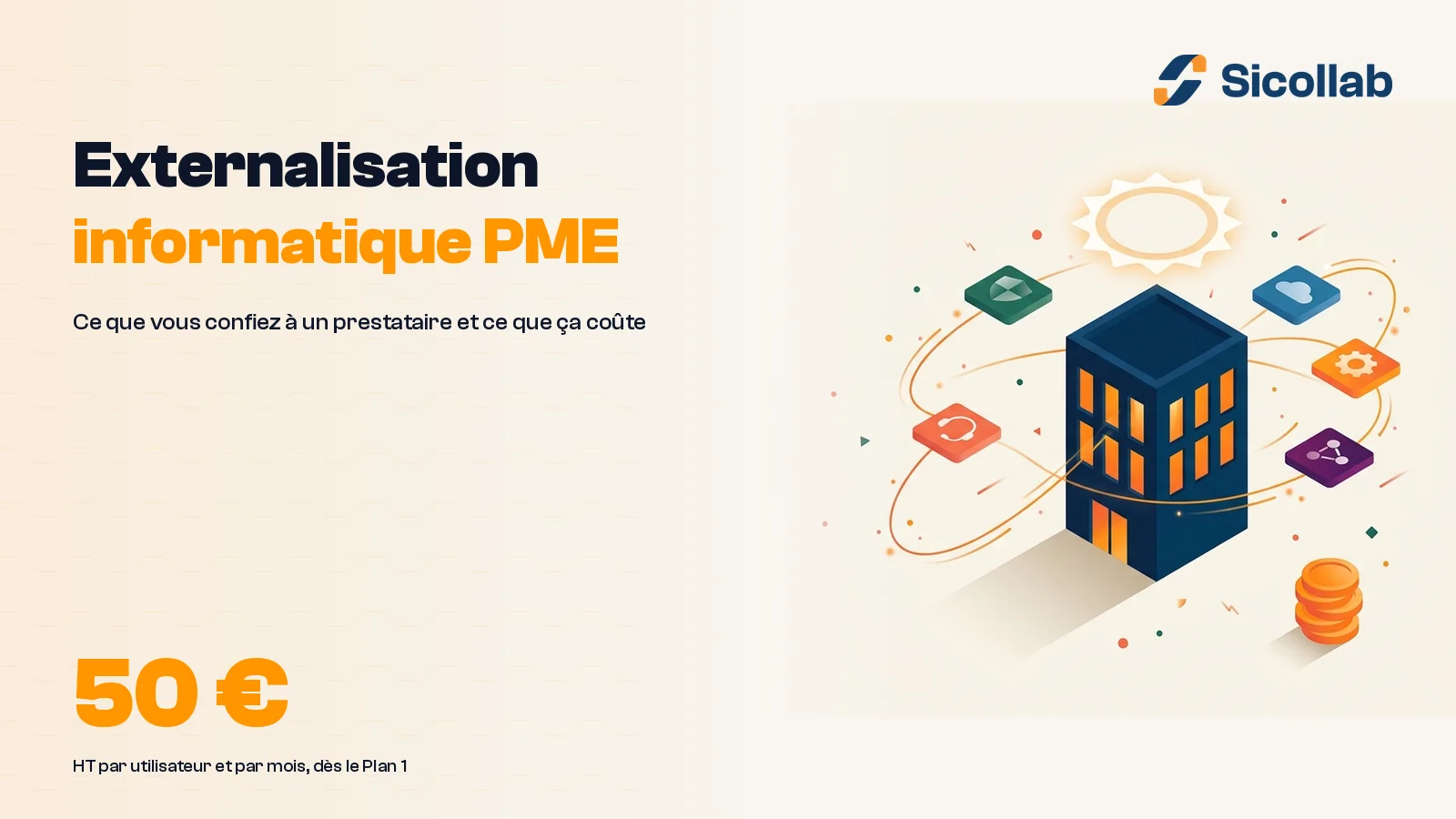 Externalisation informatique en PME : modèles et coûts