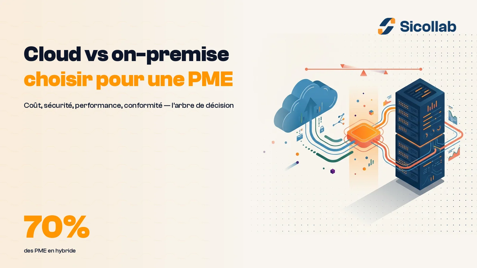 Infogerance cloud vs on-premise : choisir pour une PME