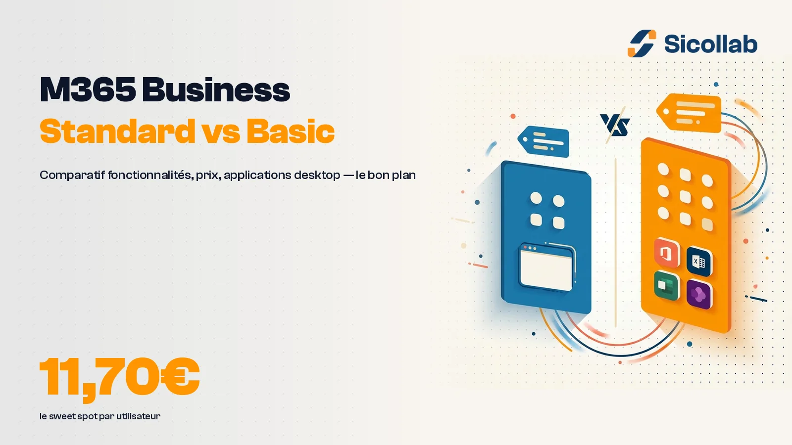 Microsoft 365 Business Standard vs Basic : comparatif