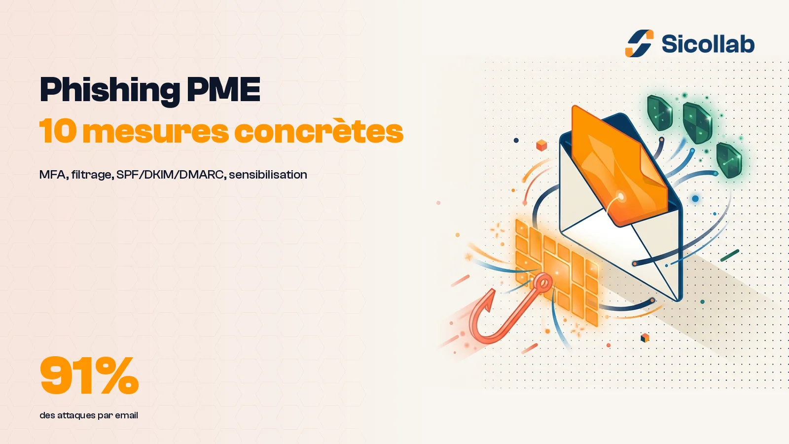 Phishing PME : 10 mesures de protection concretes
