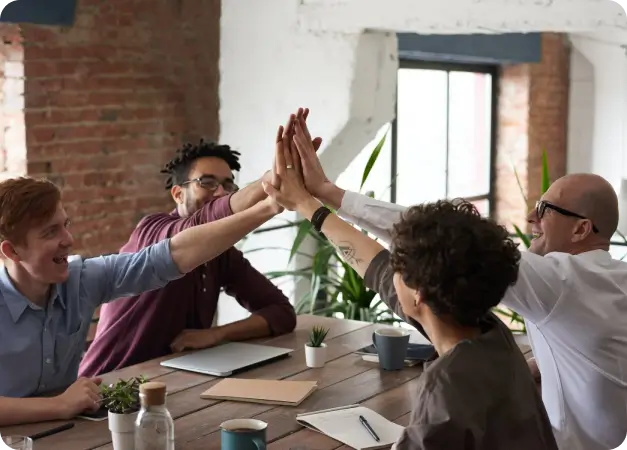 L'équipe Sicollab au PIC, espace de coworking à Clermont-Ferrand